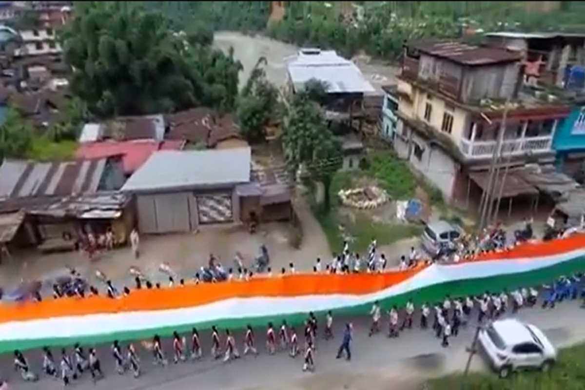 अरुणाचल की अनोखी तिरंगा रैली पर पीएम मोदी ने जताई खुशी, कही ये बात